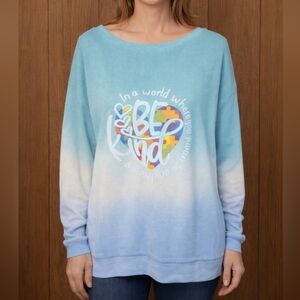 SPLENDID Be Kind Sweatshirt Kindness Inspirational Sweatshirt XL
